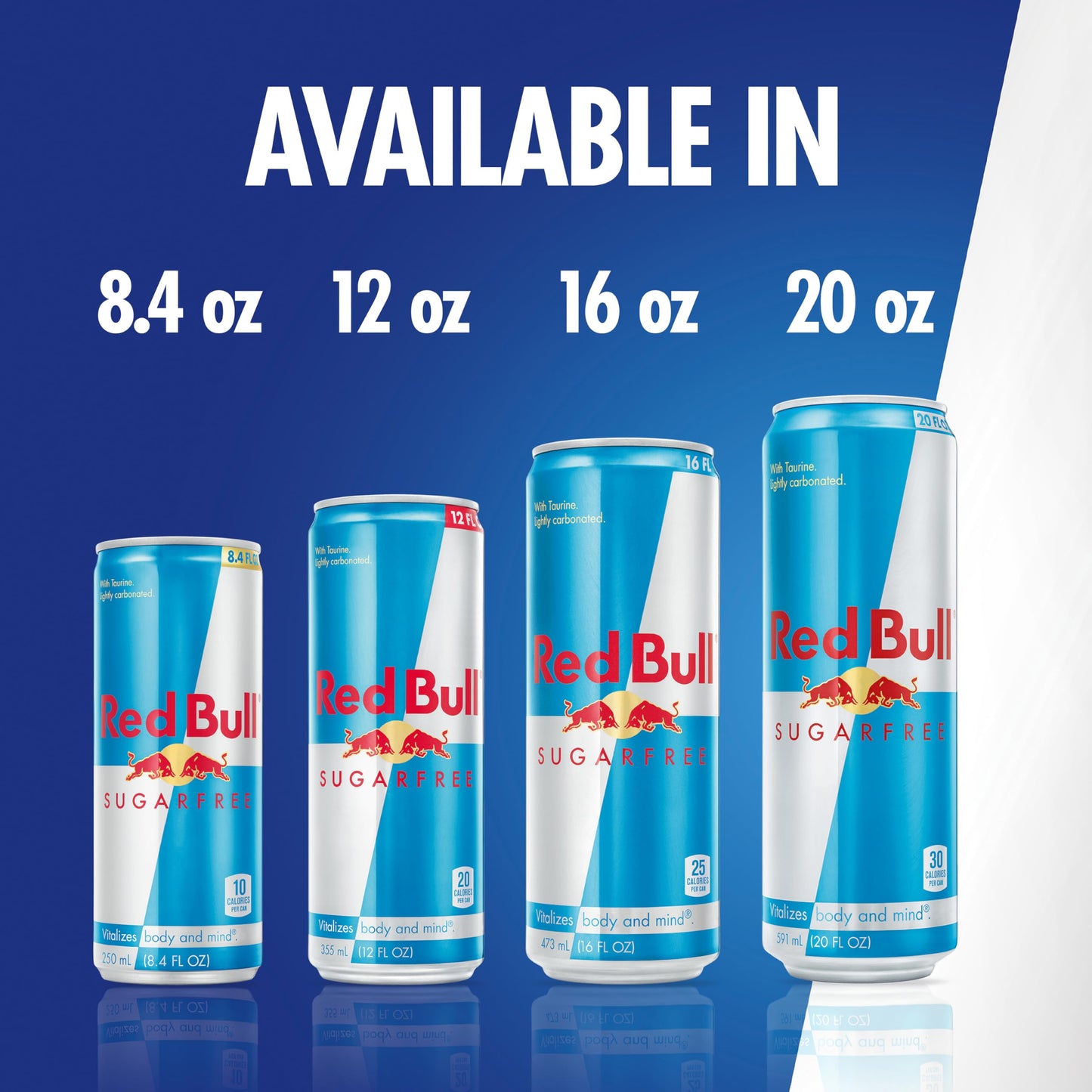 Red Bull Sugar Free Energy Drink, 4 Pack