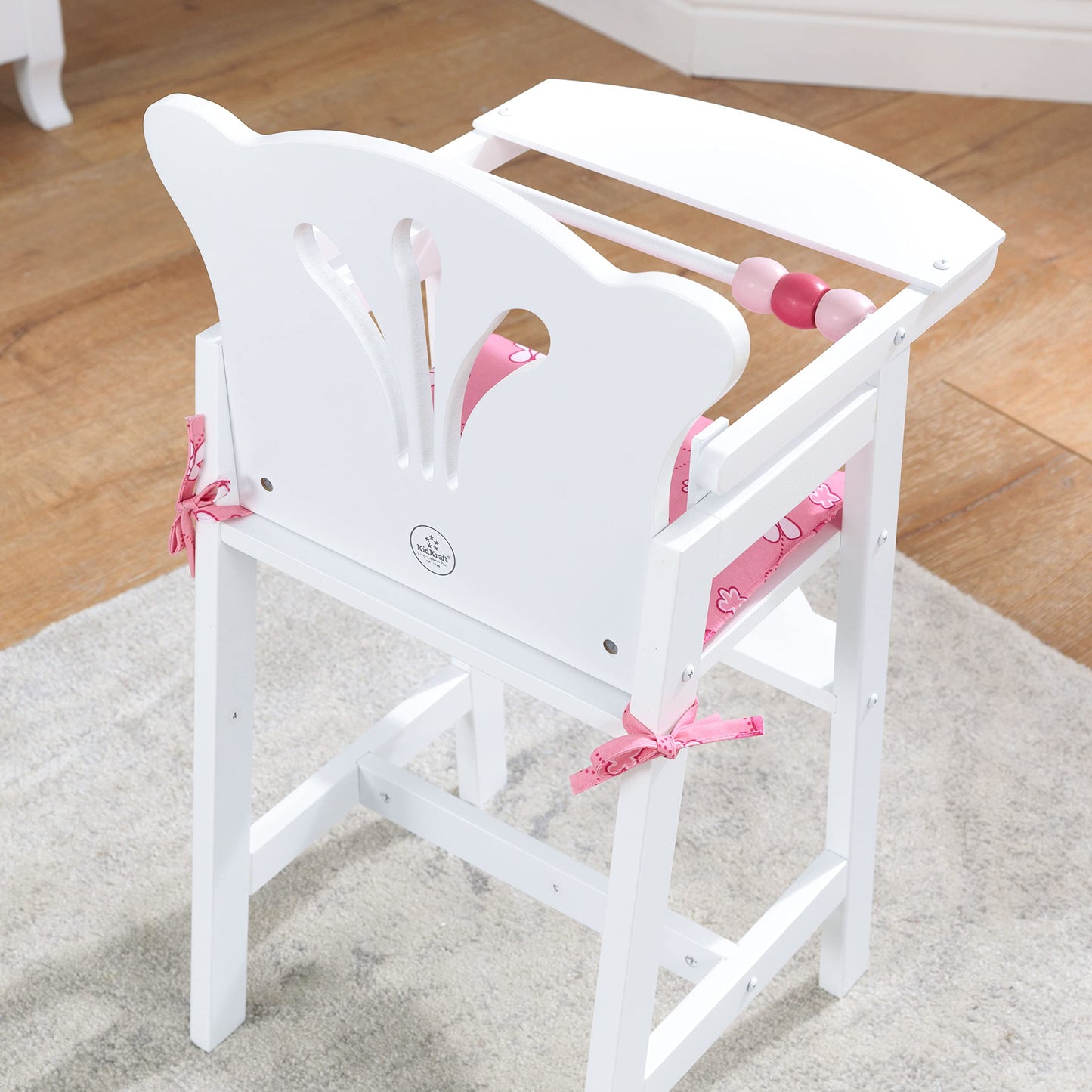 KidKraft Wooden High Chair for 18-Inch Dolls