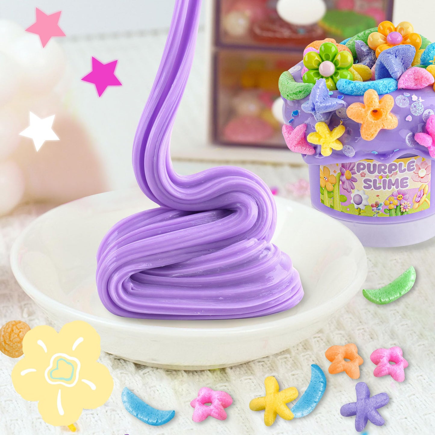 Thick & Glossy Slime Kit for Kids