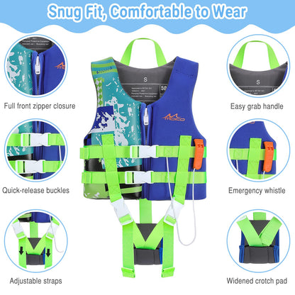 Kids Swimming Vest by MoKo for Water Sports