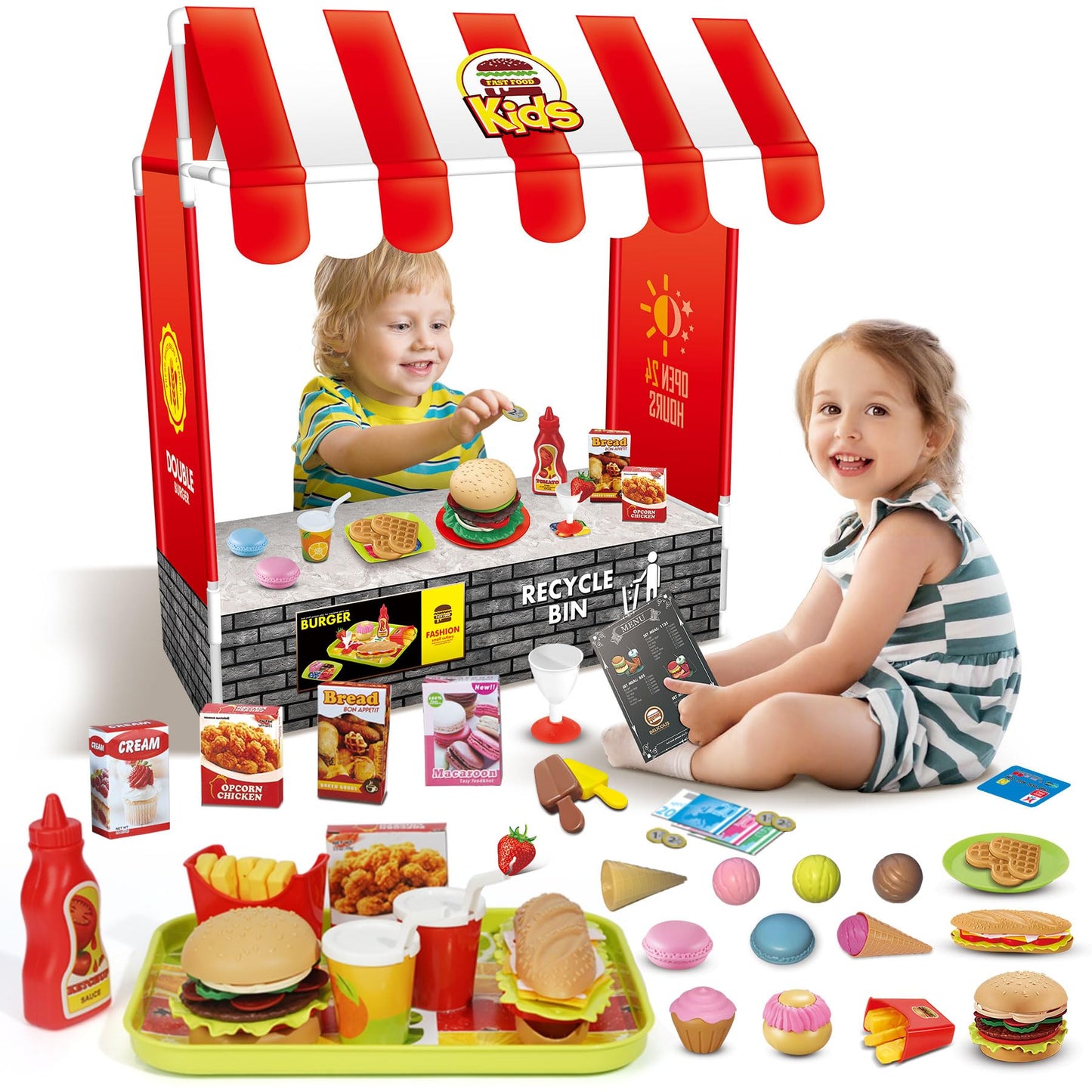 150PCS Princess Tea Party Set for Kids
