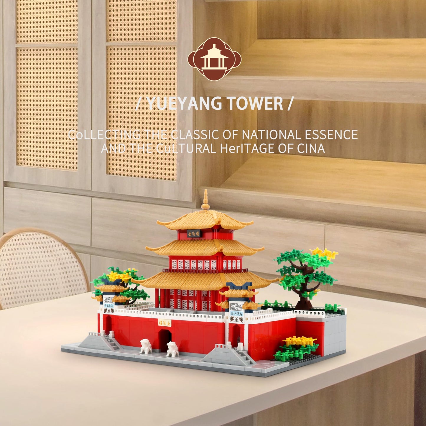 2236 Pcs Micro Building Blocks Asian Architecture Building Set