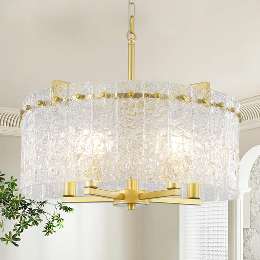 5-Light Modern Farmhouse Chandelier by KOOFREDDO