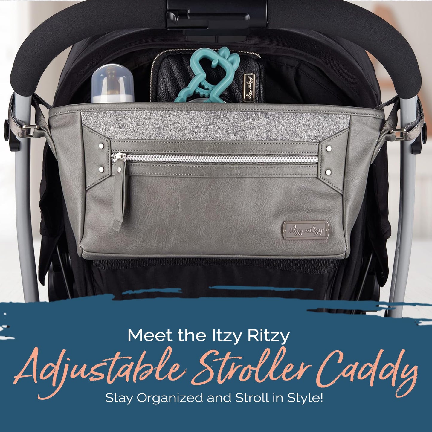 Itzy Ritzy Adjustable Stroller Organizer Bag