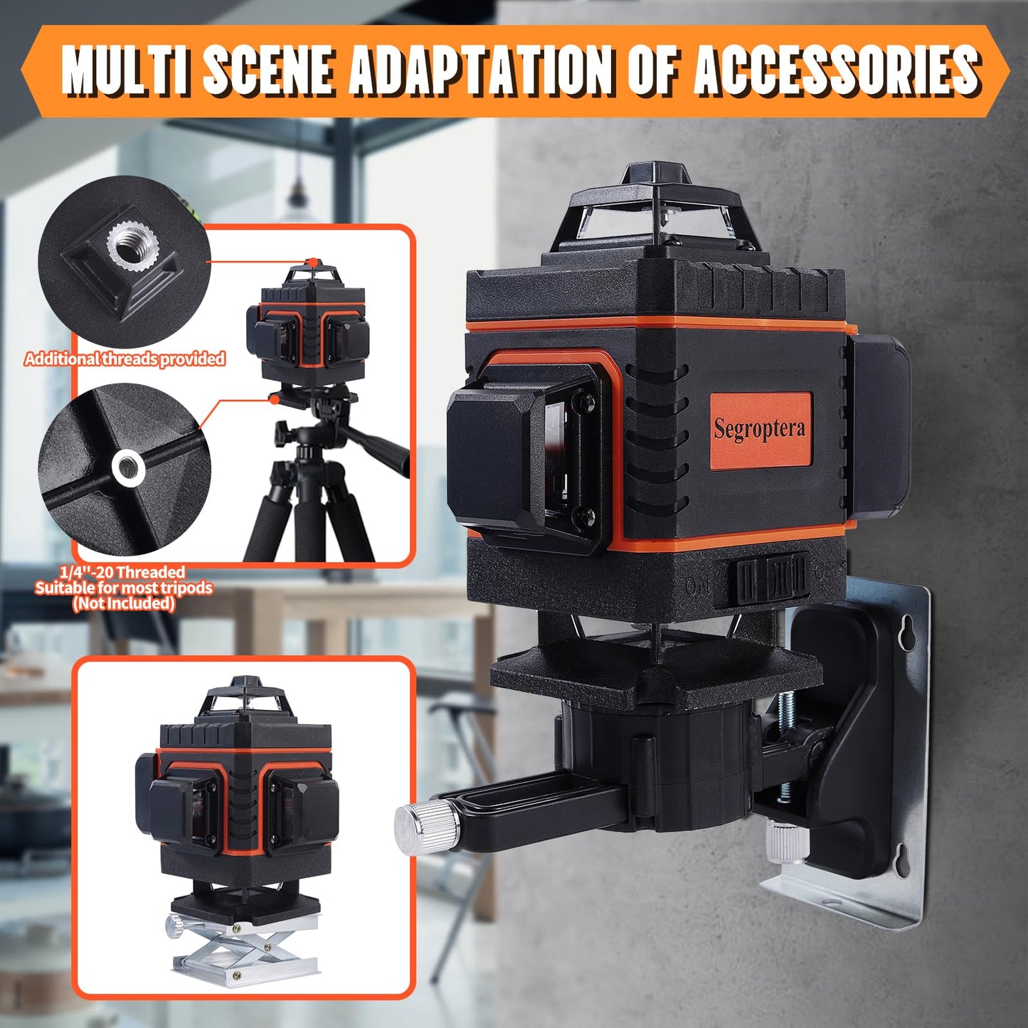 16 Lines 360° Green Laser Level Tool