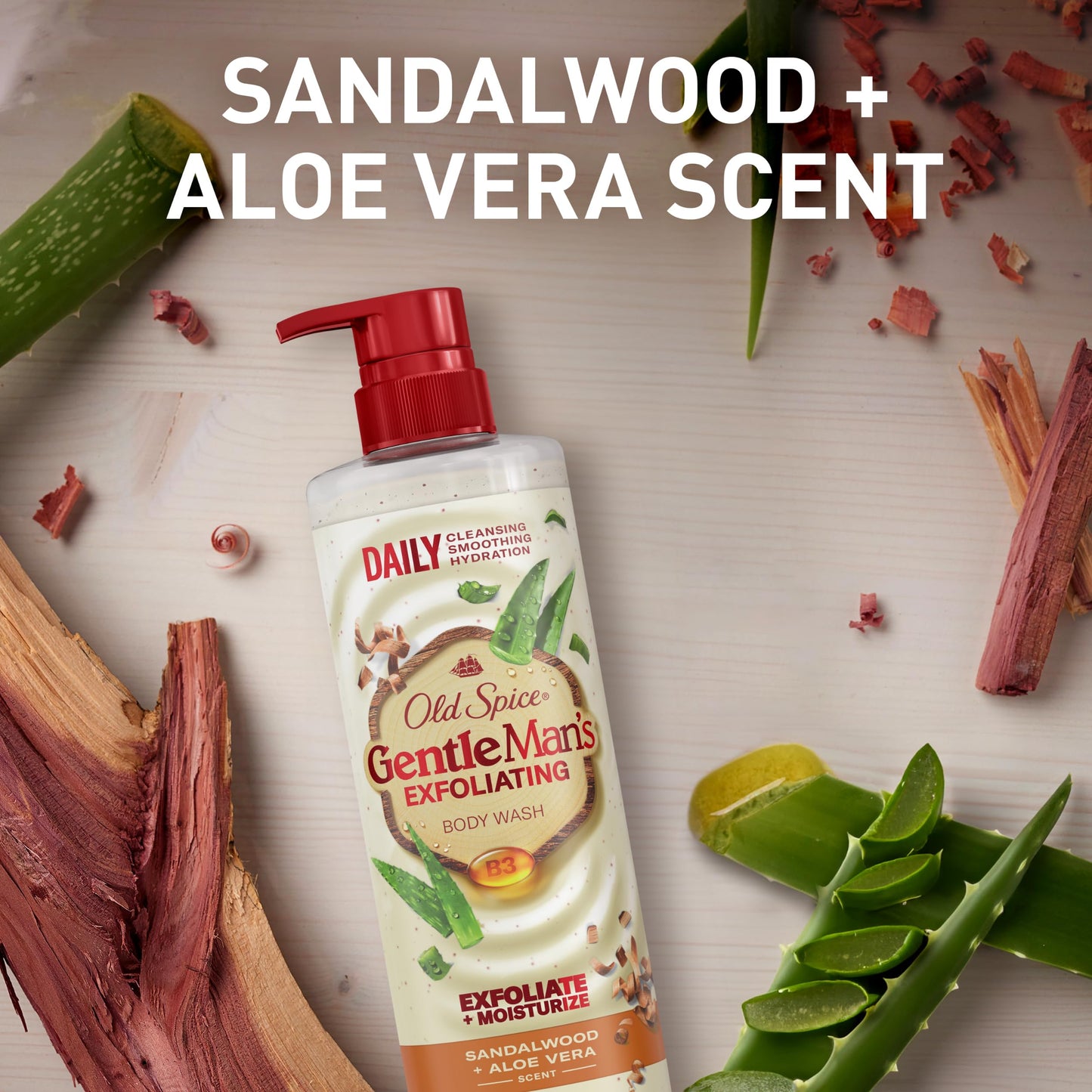 Old Spice Exfoliating Body Wash with Moisturizer