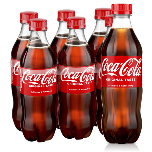 Coca-Cola 16.9 fl oz Soft Drink 6 Pack