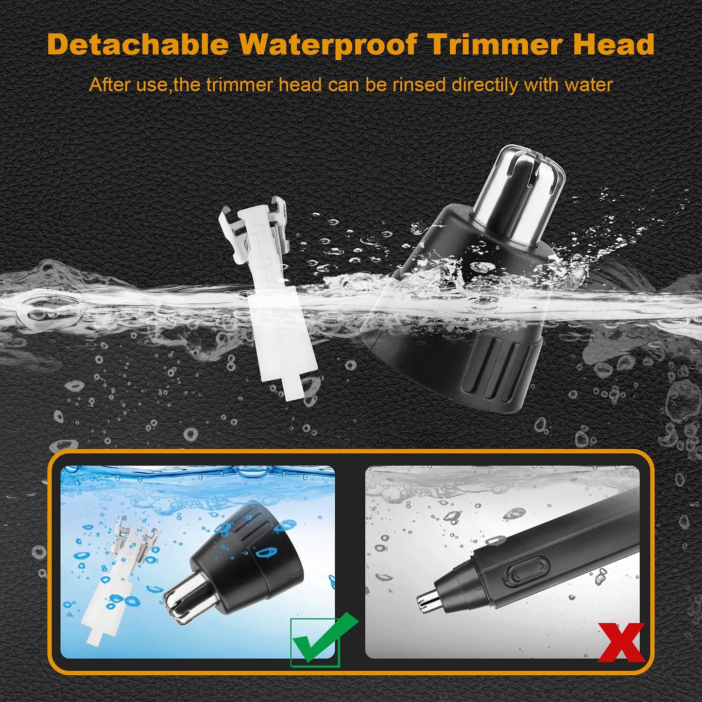 Nose Hair Trimmer for Men & Women by NiceBirdie