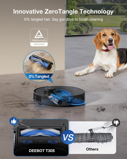 ECOVACS Robot Vacuum and Mop with Self-Emptying
