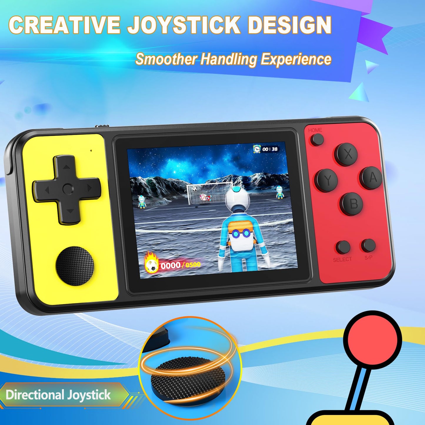 32 Bit Handheld Gaming Console by KAVOYI