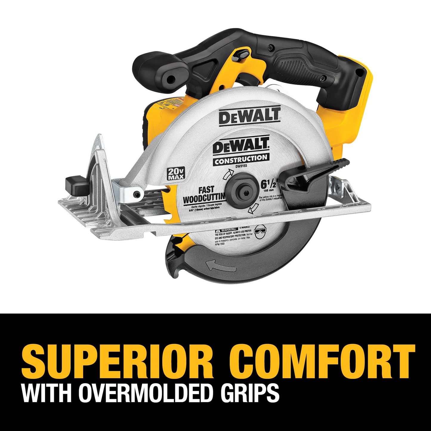 DEWALT 20V MAX Circular Saw with 6-1/2-Inch Blade