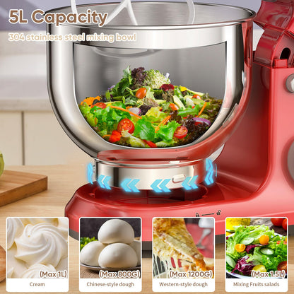 Biolomix 1200W 11-Speed Stand Mixer with Accessories