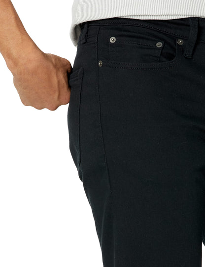 Amazon Essentials Men's Straight-Fit Bootcut Jean, Black, 30W x 29L