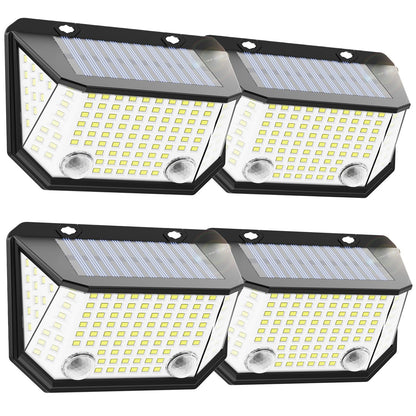 AmeriTop Solar Motion Sensor Lights, 4 Pack