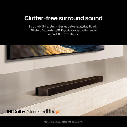 SAMSUNG 11.1.4ch Dolby Atmos Soundbar with Alexa