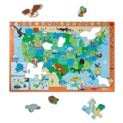 Melissa & Doug National Parks Floor Puzzle - 45 Pieces