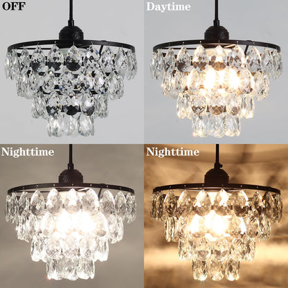 Modern Crystal Chandelier by Luupyia for Home
