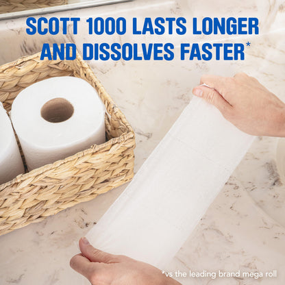 Scott Trusted Clean Toilet Paper, 32 Rolls