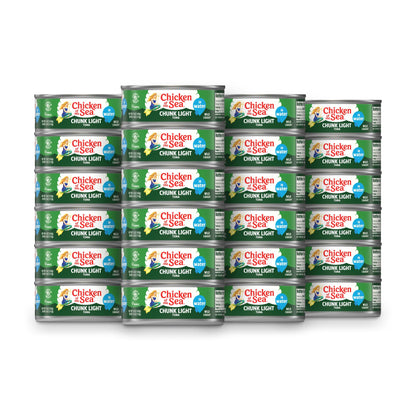 Chicken of the Sea Chunk Light Tuna, 24 Cans