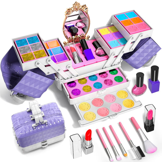 Kids Washable Makeup Set for Pretend Play
