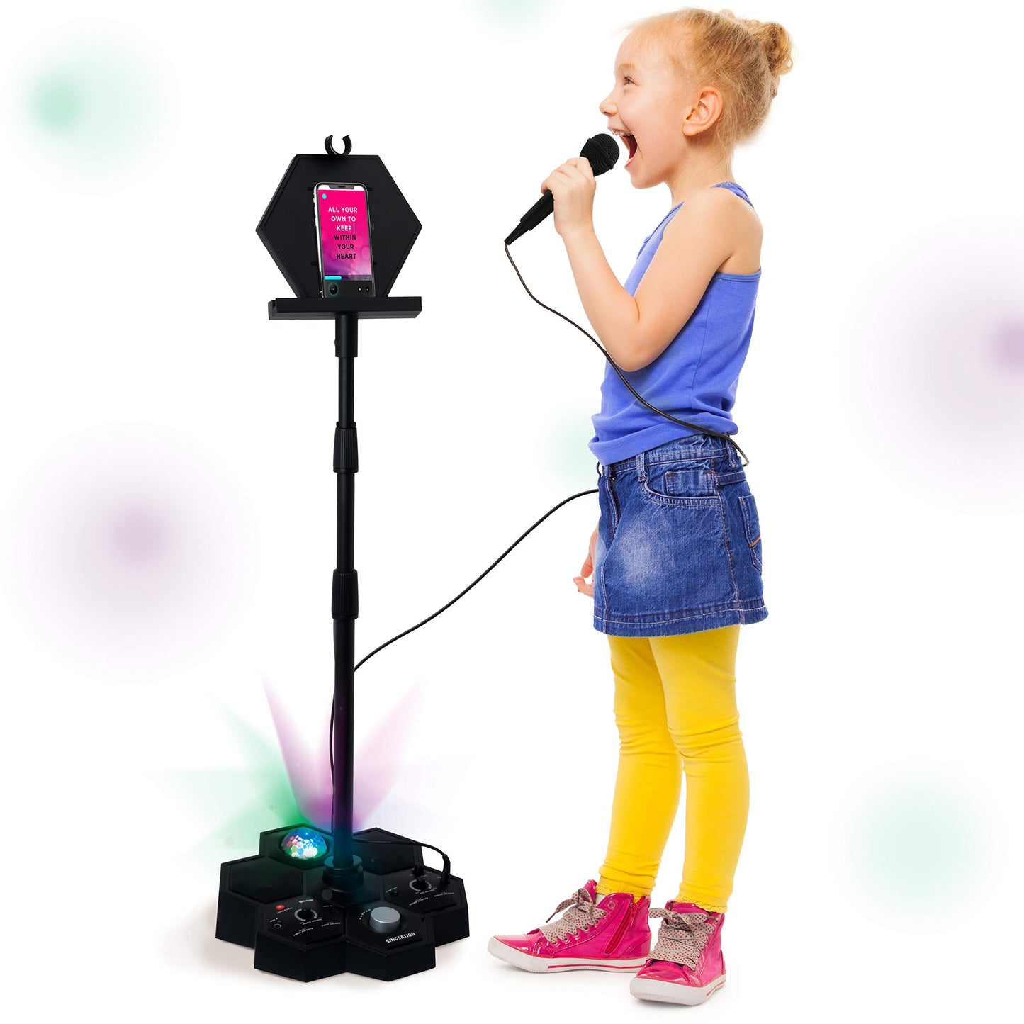 Singsation All-In-One Karaoke System with Bluetooth
