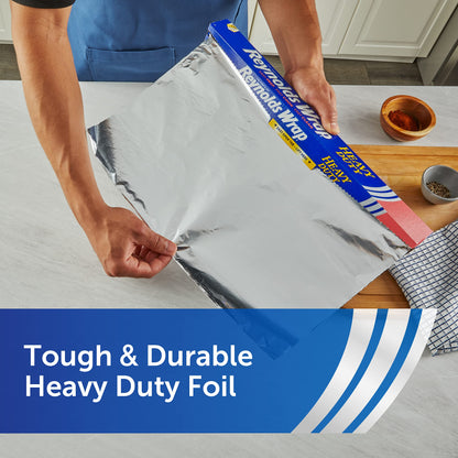 Reynolds Wrap Heavy Duty Aluminum Foil, 75 Square Feet