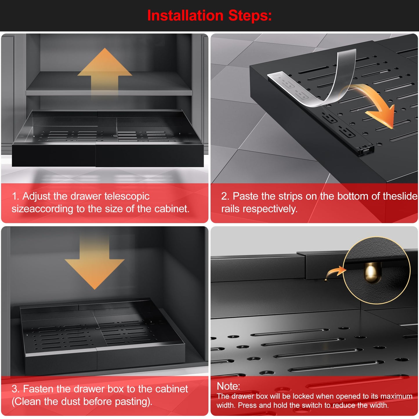 Expandable Cabinet Organizer for Pots and Pans