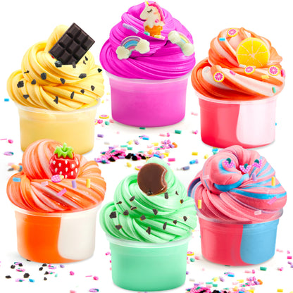 JOYIN 6 Pack Butter Slime for Kids