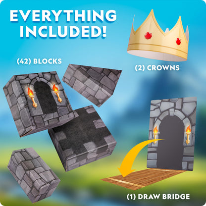Jumbo Cardboard Building Blocks for Kids