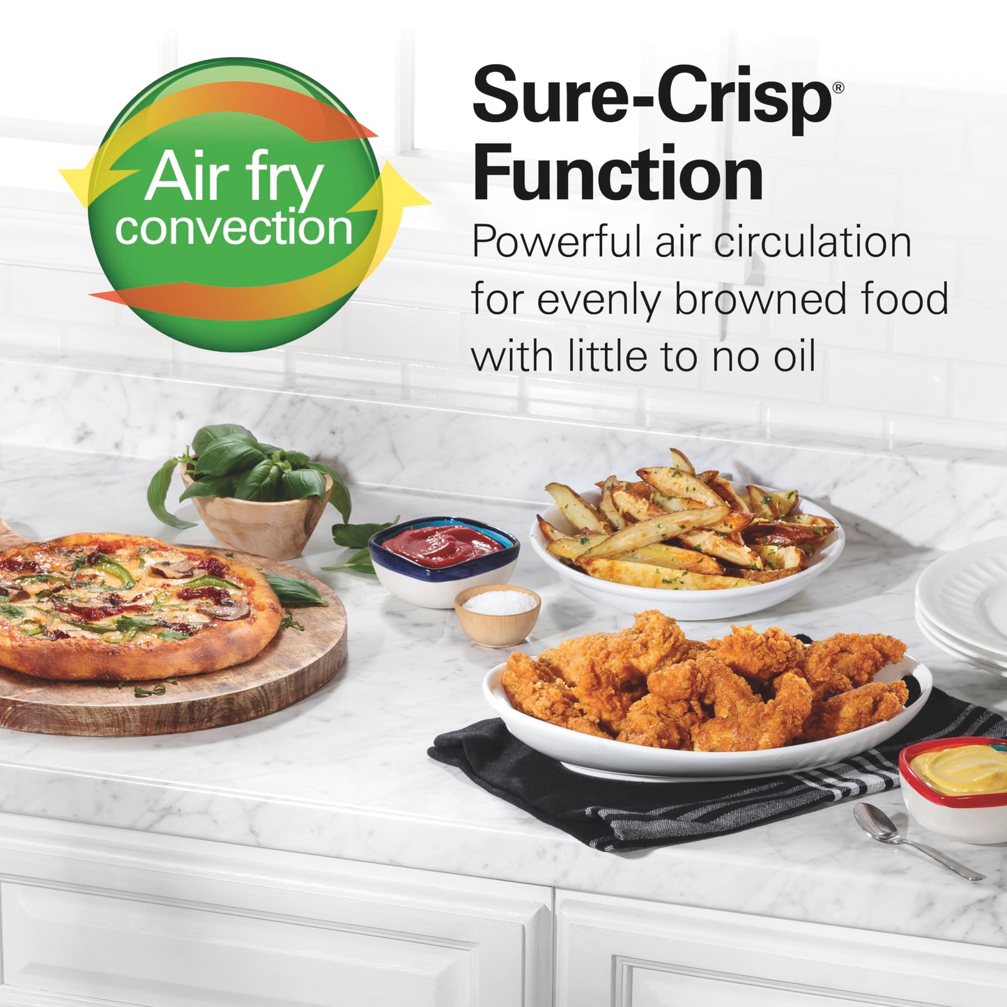 Hamilton Beach Air Fryer Toaster Oven Combo
