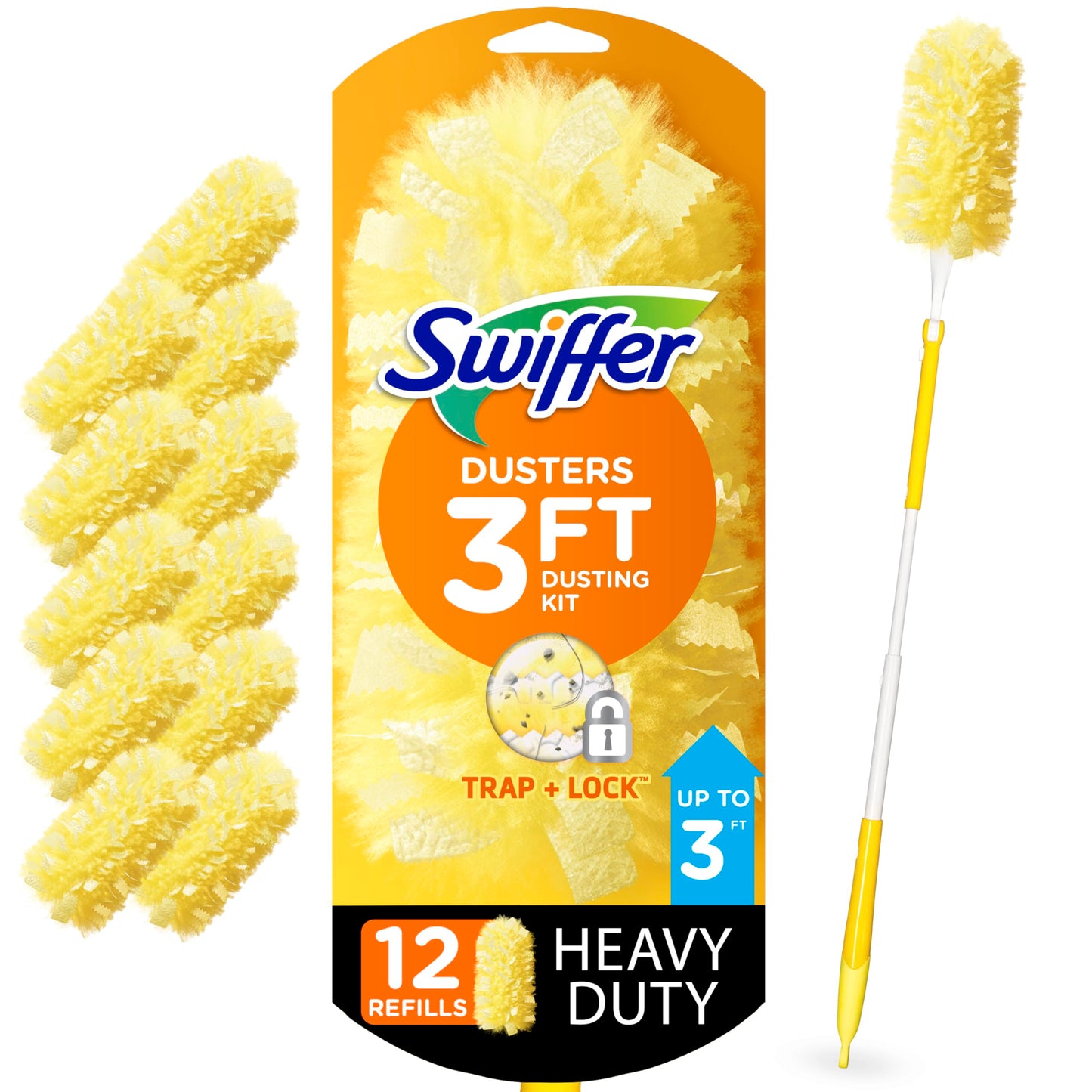 Swiffer Heavy Duty Dusting Kit with Refills