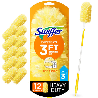 Swiffer Heavy Duty Dusting Kit with Refills