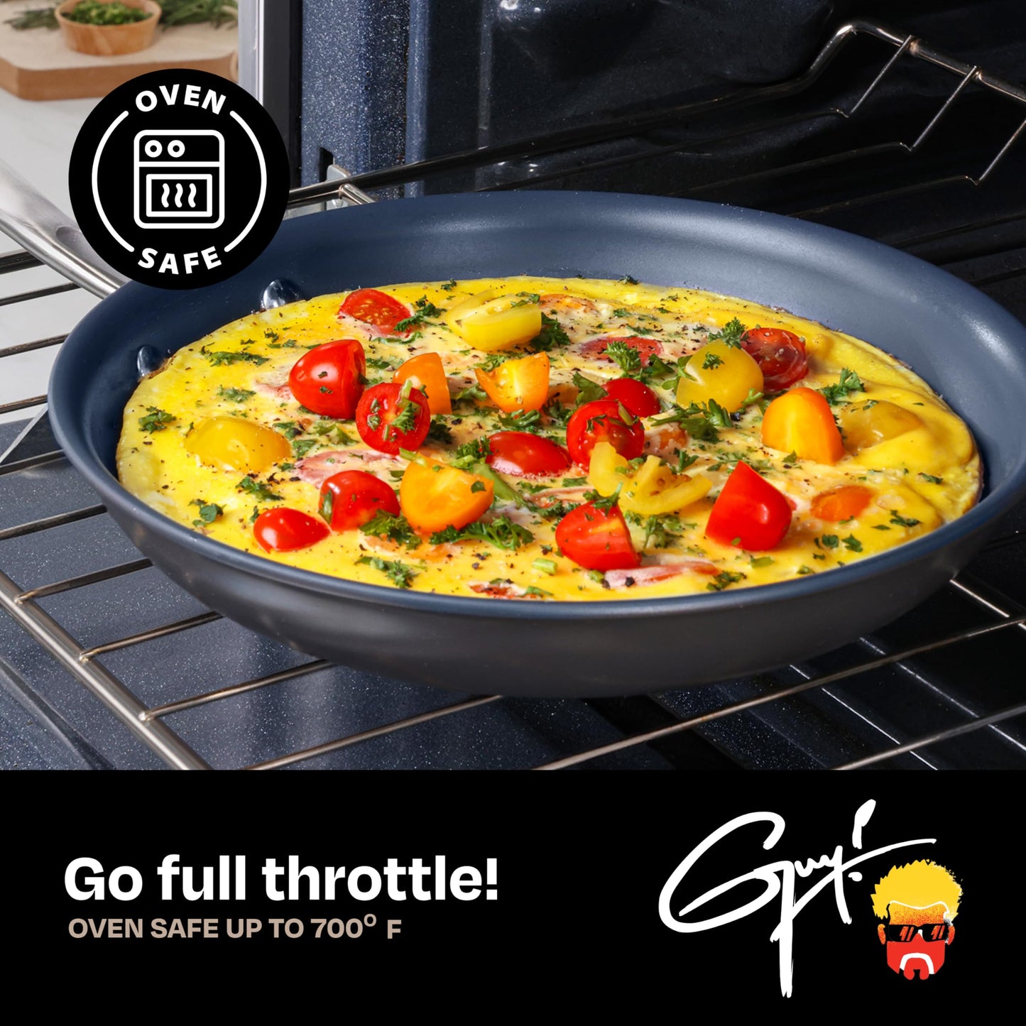 Guy Fieri Non-Stick 10" Titanium Fry Pan