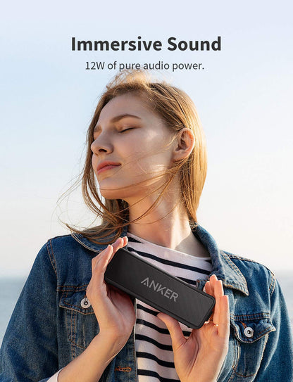 Anker Soundcore 2 Bluetooth Speaker with 24-Hour Playtime