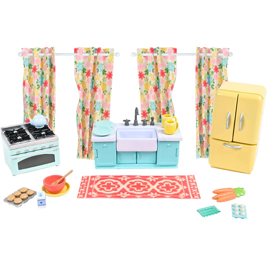 Honey Bee Acres Kitchen Accessories Playset, 27 Pieces