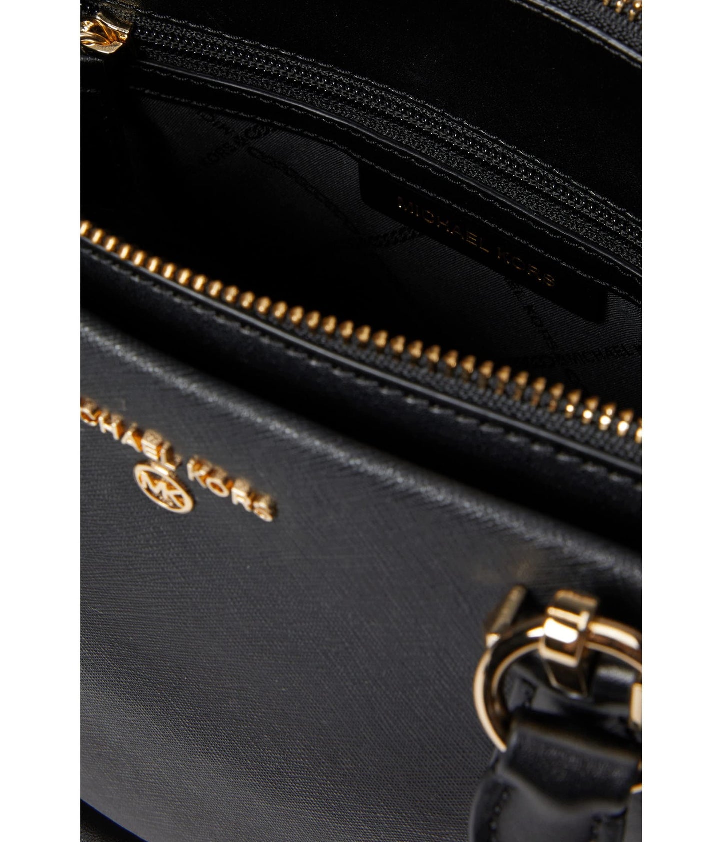 Michael Kors Medium Satchel with Gold-Tone Hardware