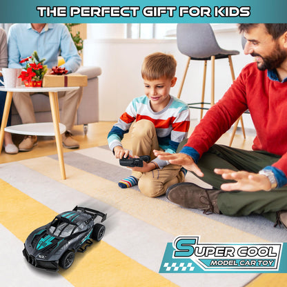 Remote Control Racing Car for Kids - Blue