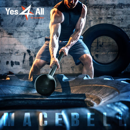 15 lb Yes4All Steel Mace for Strength Training