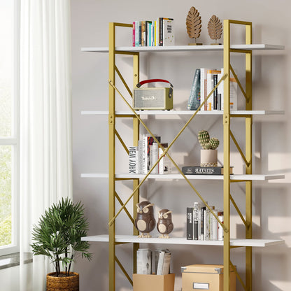 5-Tier YITAHOME Modern Bookshelf for Home Office