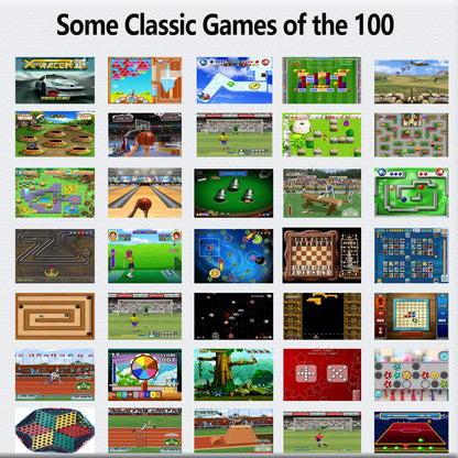 Handheld 16 Bit Retro Game Console with 100 Games