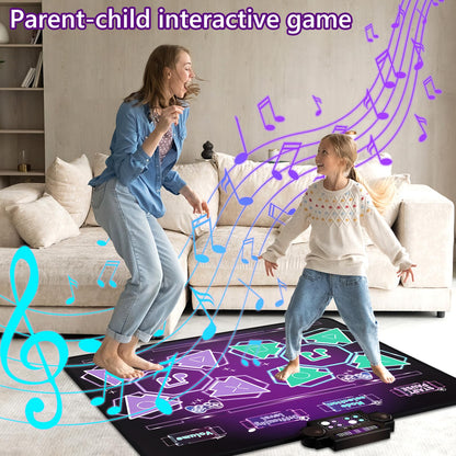 Kids Dance Mat - 2-Player Electronic Floor Game