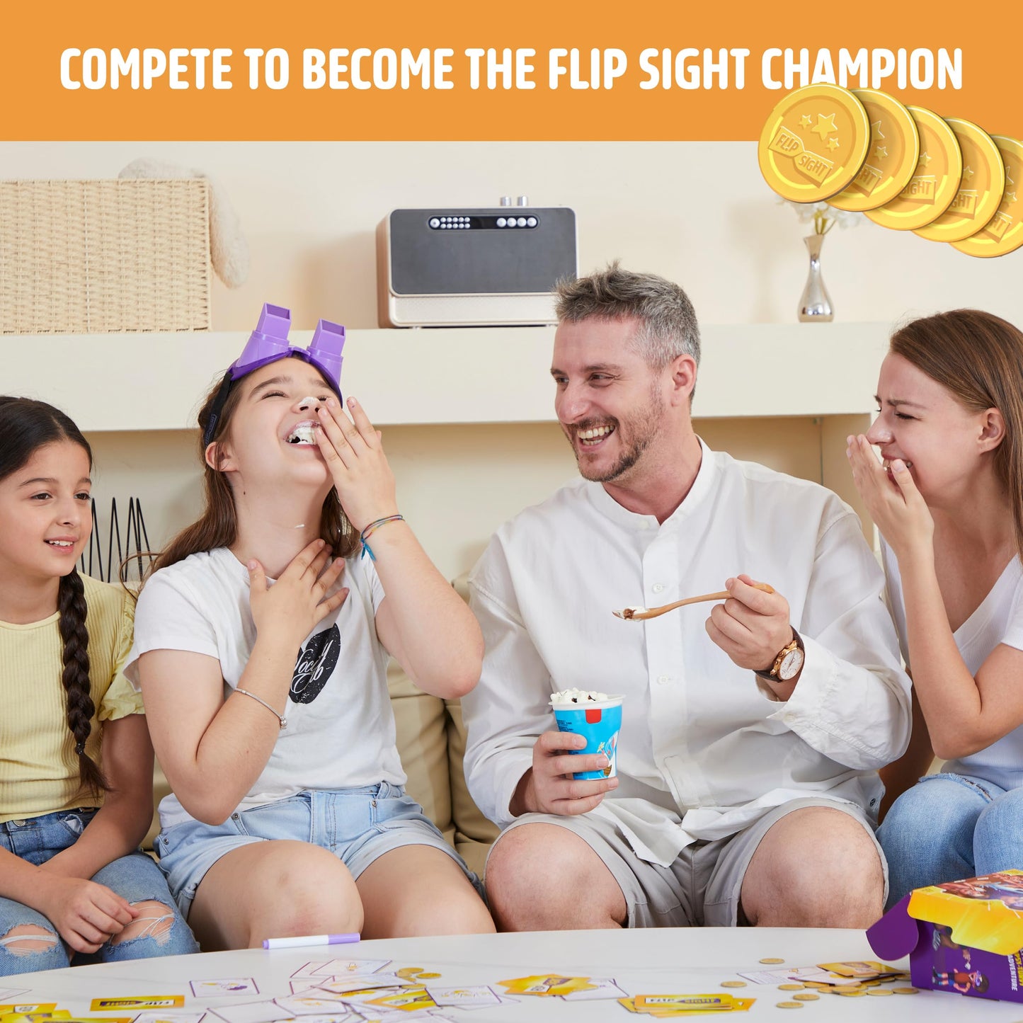 FlipSight Family Game for Kids and Adults