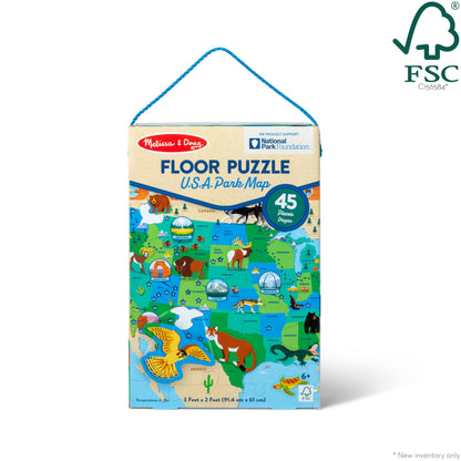 Melissa & Doug National Parks Floor Puzzle - 45 Pieces