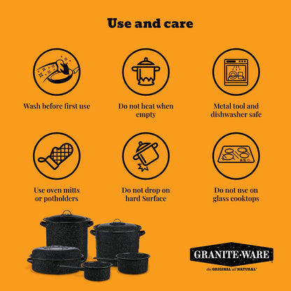 Granite Ware 4-Quart Speckled Bean/Stock Pot