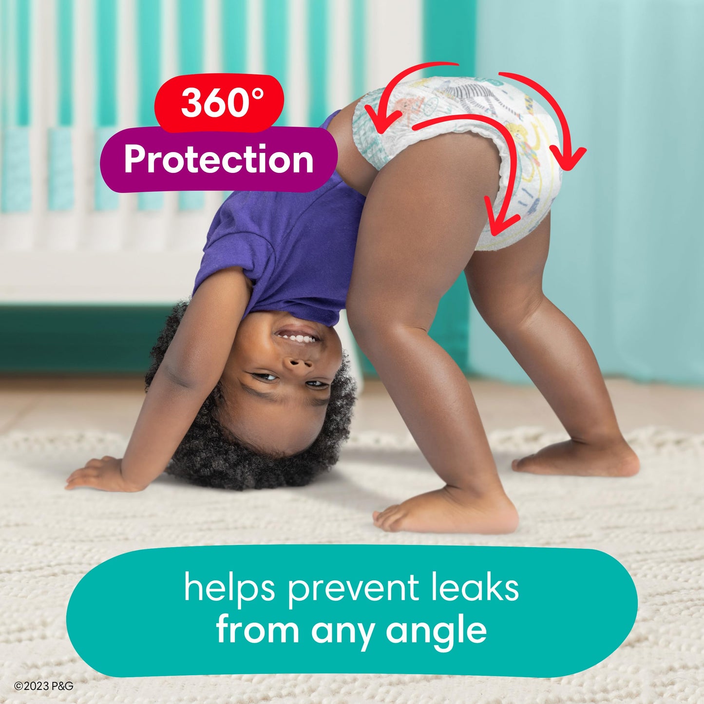 Pampers Cruisers 360 Size 3 Diapers, 26 Count
