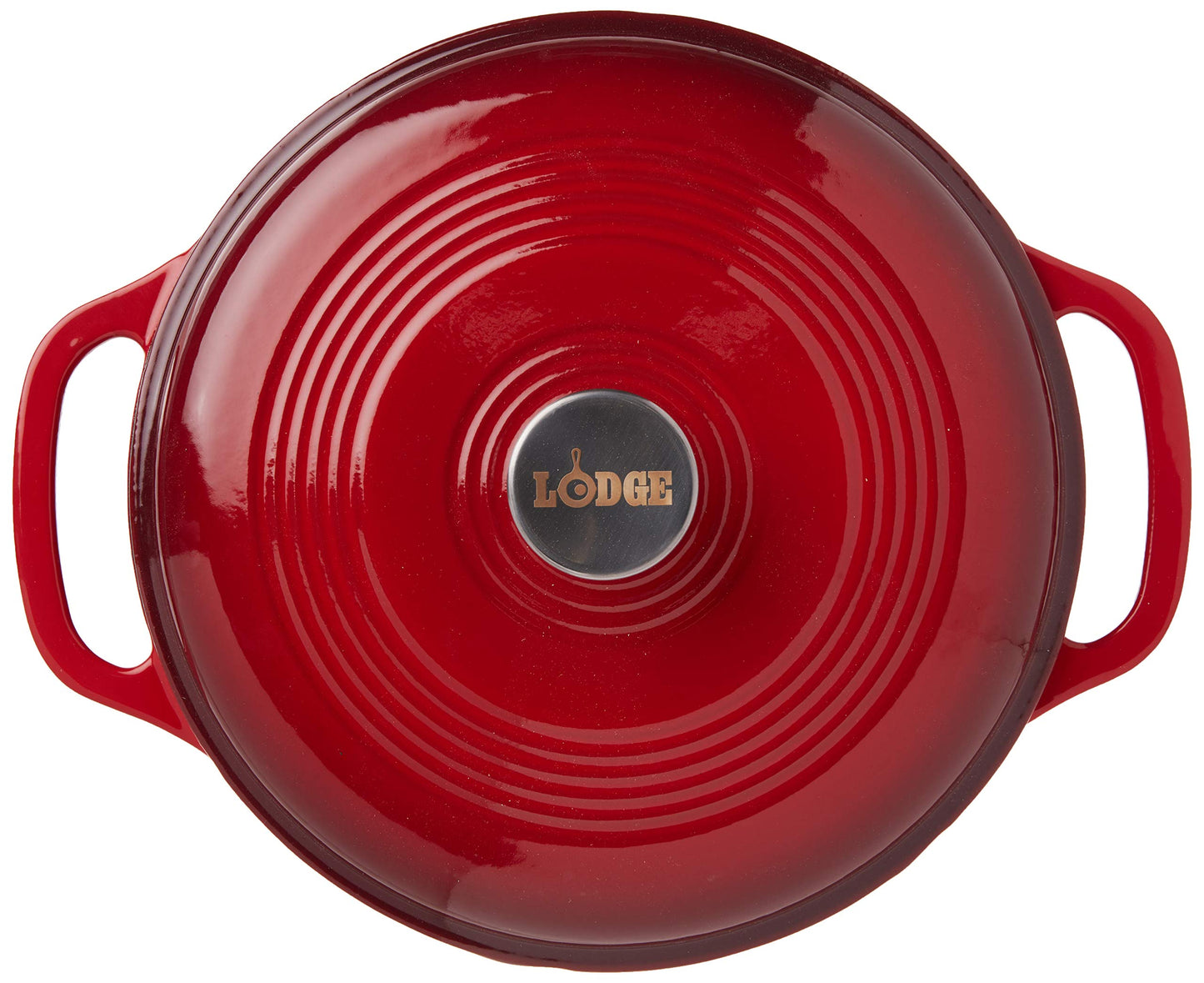 Lodge 6 Quart Enameled Cast Iron Dutch Oven