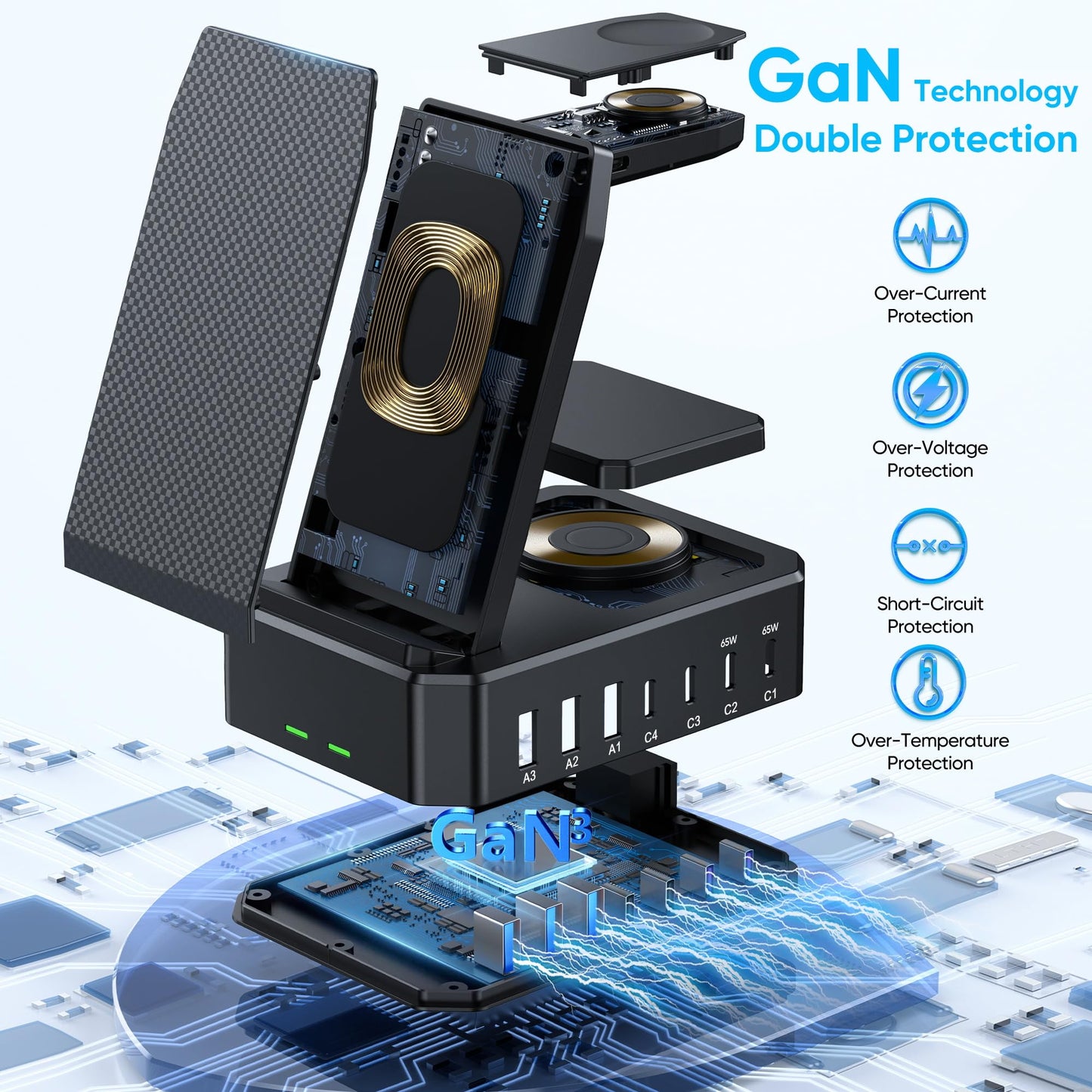 10-in-1 Wireless Charger for Apple Devices