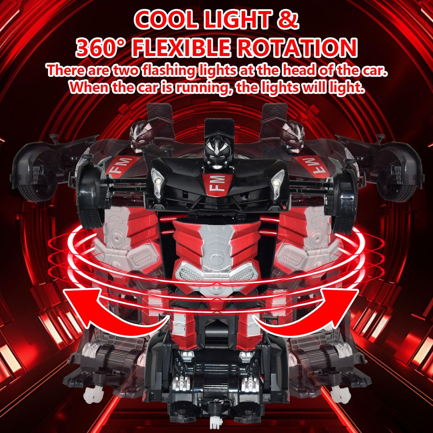 Remote Control Deformation Car to Robot 1:18