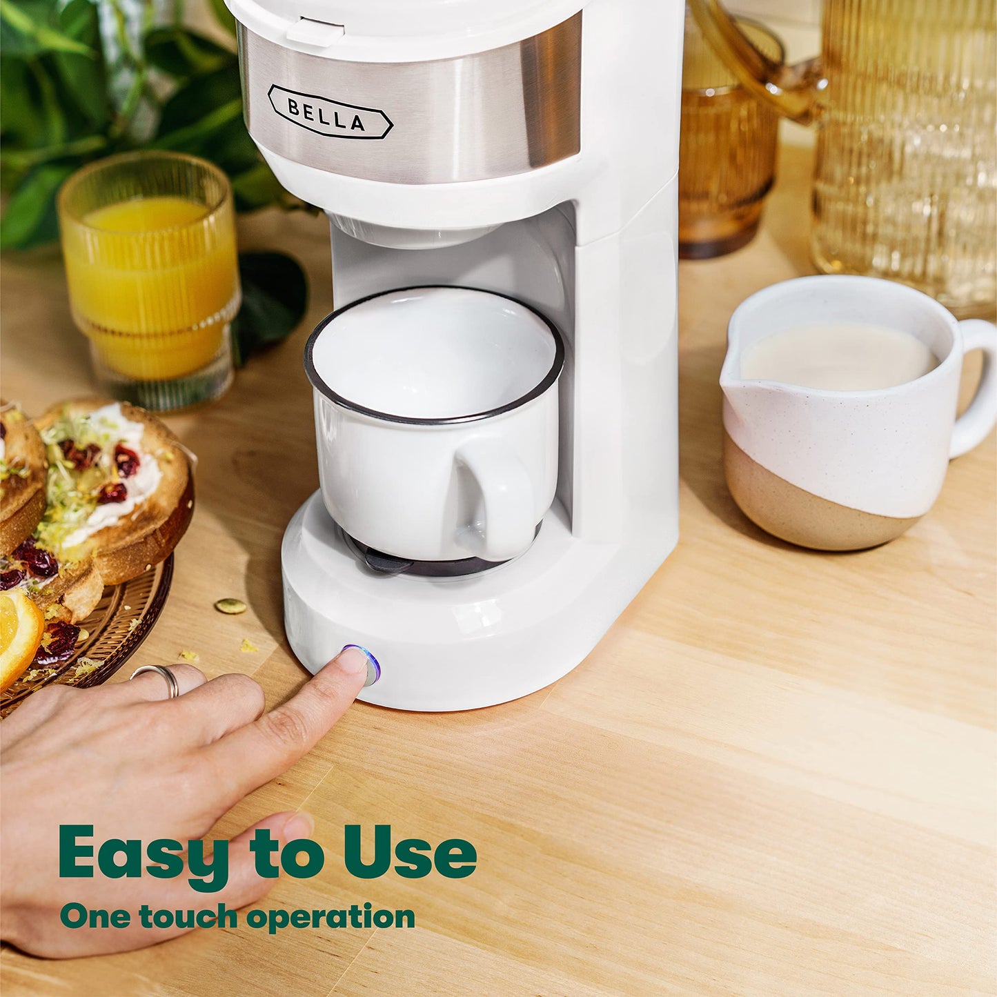 BELLA Dual Brew Single Serve Coffee Maker