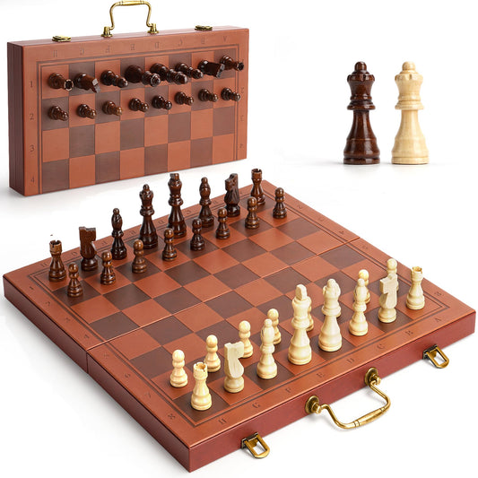 Magnetic Travel Chess Set for Kids and Adults
